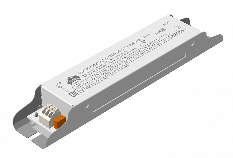 ИПС60-1050ТД(750-1050I, 28-57U) IP20 0125 АРГОС-ЭЛЕКТРОН  по лучшей цене с доставкой - интернет-магазин Прогрессивные решения