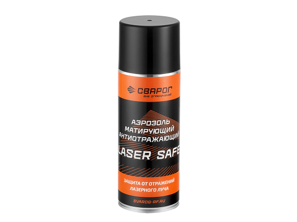 Аэрозоль матирующий антиотражающий Laser Safe СВАРОГ  по лучшей цене с доставкой - интернет-магазин Прогрессивные решения