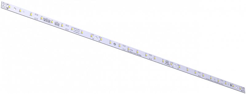 Светодиодный модуль LINE 500x11.6 AL1 3x9 Refond 2835 THA CRI80 40KE40-C АРГОС-ЭЛЕКТРОН  по лучшей цене с доставкой - интернет-магазин Прогрессивные решения