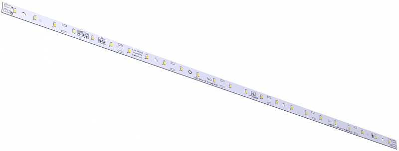 Светодиодный модуль LINE 500x11.6 AL1 3x8 Refond 2835 THA CRI80 40KE40-C АРГОС-ЭЛЕКТРОН  по лучшей цене с доставкой - интернет-магазин Прогрессивные решения