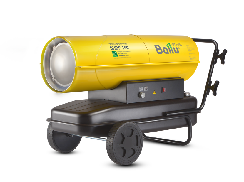 Купить Тепловая пушка дизельная Ballu BHDP-100 (прямой нагрев) BALLU по лучшей цене с доставкой - интернет-магазин Прогрессивные решения