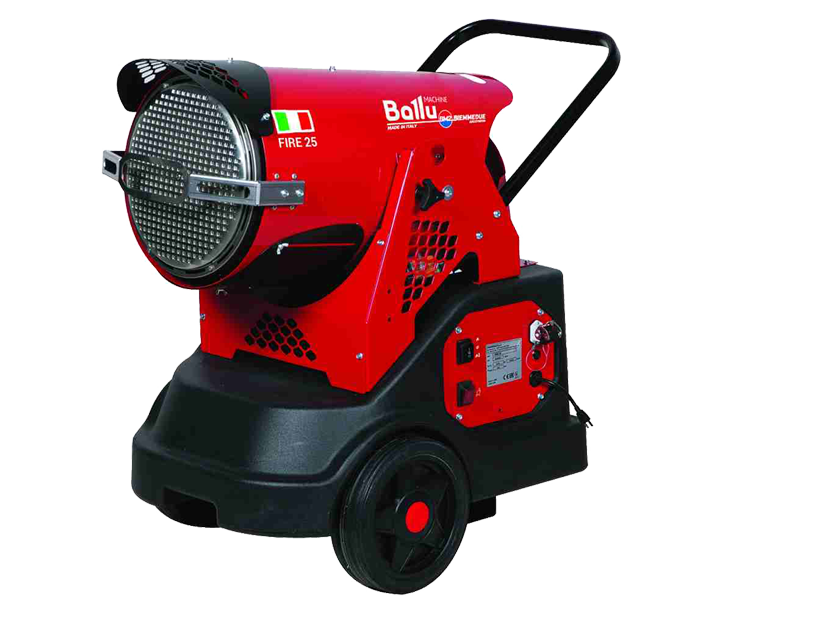 Тепловой излучатель мобильный дизельный Ballu-Biemmedue Arcotherm FIRE 25 Ballu  по лучшей цене с доставкой - интернет-магазин Прогрессивные решения