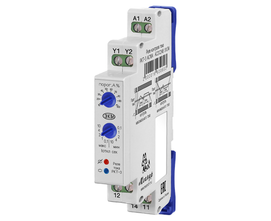 Купить Реле контроля тока РКТ-3 DC16А ACDC50-270B УХЛ2 EKM по лучшей цене с доставкой - интернет-магазин Прогрессивные решения