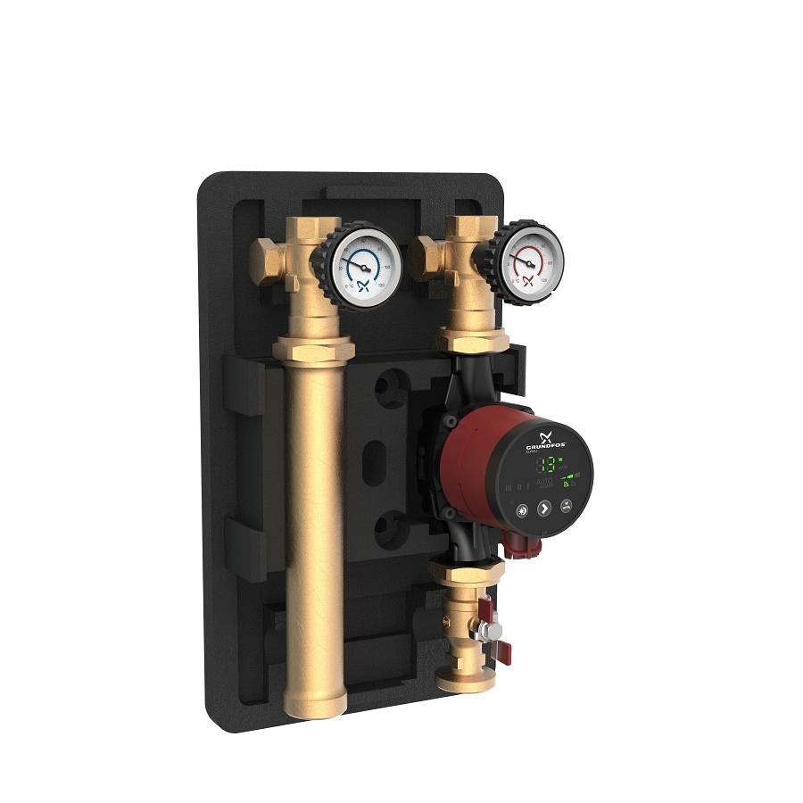 Насосная группа Grundfos HEATMIX D25 ALPHA2 40 Грундфос  по лучшей цене с доставкой - интернет-магазин Прогрессивные решения
