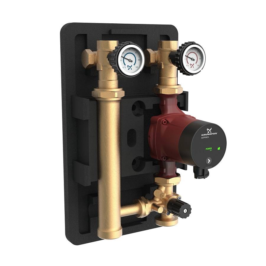 Насосная группа Grundfos HEATMIX M25 ALPHA2L 60 Грундфос  по лучшей цене с доставкой - интернет-магазин Прогрессивные решения