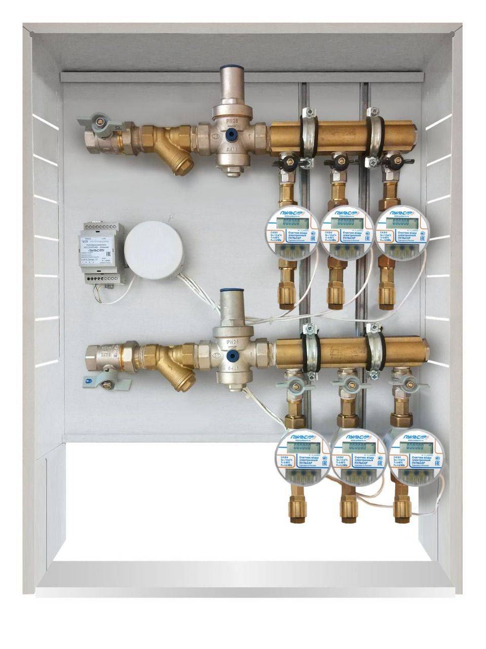 Купить Узел коллекторный для водоснабжения «Пульсар» PULSAR по лучшей цене с доставкой - интернет-магазин Прогрессивные решения