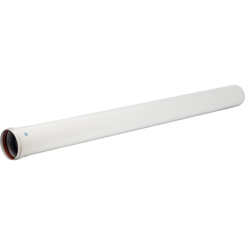STOUT  Элемент дымохода  DN80/100 труба 2000 мм утепленная п/м STOUT SCA-0080-802000 по лучшей цене с доставкой - интернет-магазин Прогрессивные решения