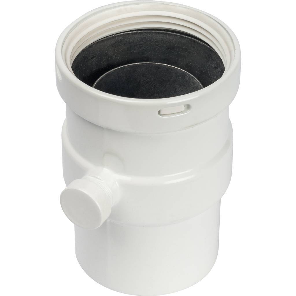 STOUT  Элемент дымохода вертикальный  D80  п/м с патрубком для отвода конденсата STOUT SCA-0080-020137 по лучшей цене с доставкой - интернет-магазин Прогрессивные решения