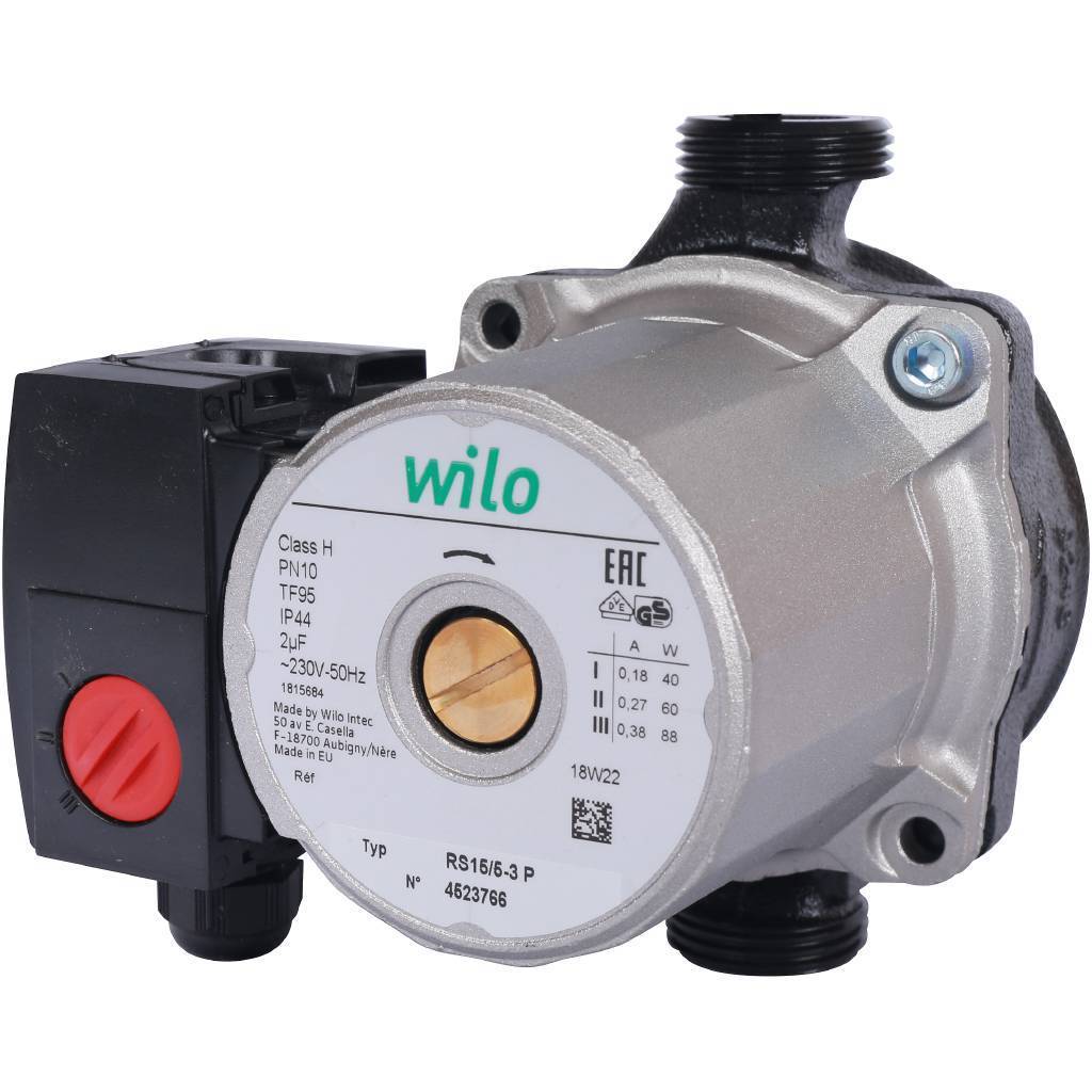 STOUT  Насос Wilo RS 15/5-3PL 130 STOUT 50220 по лучшей цене с доставкой - интернет-магазин Прогрессивные решения