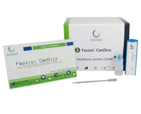 Fassisi CanDiro - тест для выявления антигена Dirofilaria immitis Прогрессивные решения 1106.036 по лучшей цене с доставкой - интернет-магазин Прогрессивные решения