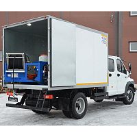Каналопромывочный аппарат Посейдон B40S-150-90-Br-Reel на базе автомобиля ГАЗон Некст, двухрядная кабина, изотермический фургон ПОСЕЙДОН  по лучшей цене с доставкой - интернет-магазин Прогрессивные решения