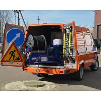 Каналопромывочная машина Посейдон B40S-150-90-Br-Reel на базе автомобиля ГАЗ 2705 (Аварийная служба) ПОСЕЙДОН  по лучшей цене с доставкой - интернет-магазин Прогрессивные решения