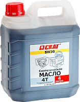 Масло 4-тактн. синтетическое SAE 5W30 4 л СКАТ-ДВ  по лучшей цене с доставкой - интернет-магазин Прогрессивные решения